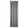 Zasłona Gotowa 140 x250 Rita  - Stalowa