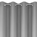 Zasłona Gotowa 140 x250 Rita  - Stalowa