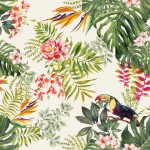 Tkanina Ogrodowa wodoodporna Ogród Tukan Monster