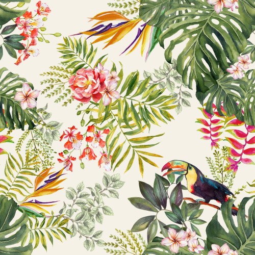 Tkanina Ogrodowa wodoodporna Ogród Tukan Monster