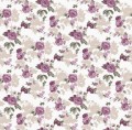 Tkanina Zasłonowa Drobne Różowe Kwiaty