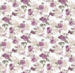 Tkanina Zasłonowa Drobne Różowe Kwiaty