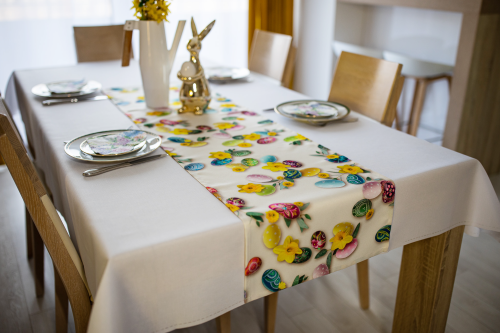 Bieżnik Wielkanocny Pisanki Żonkil