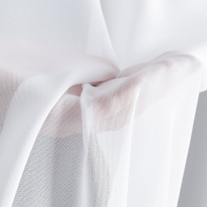 Firana Żorżeta KREP Biała wys:320cm