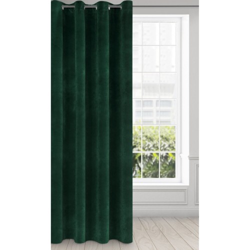 Zasłona Gotowa na Wymiar Welur 10 Dark Green