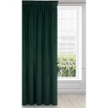 Zasłona Gotowa na Wymiar Welur 10 Dark Green