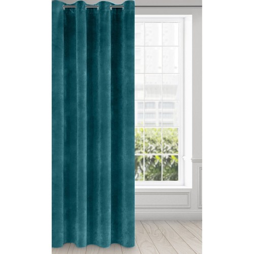 Zasłona Gotowa na Wymiar Welur 41 Morski