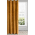 Zasłona Gotowa na Wymiar Welur 82 Musztarda