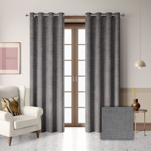 HAMPTON ZASŁONA GOTOWA DIMOUT 135cm x260cm 11 J.BRĄZ