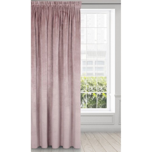 Zasłona Gotowa na Wymiar Welur 14 Flamingo