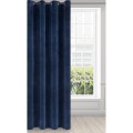 Zasłona Gotowa na Wymiar Welur 25 Navy Blue