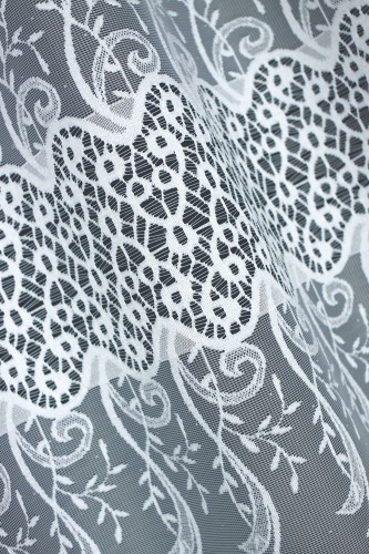 Firana Żakardowa 305690 Biała Na Metry wys:250CM