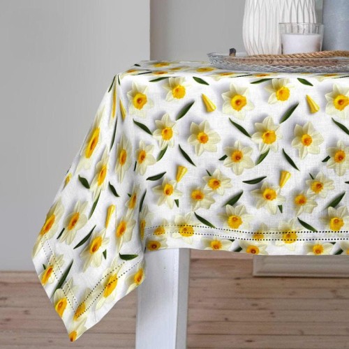 Obrus Gotowy Wielkanocny żółty Żonkil