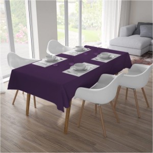 Obrus Gotowy PANAMA 5732 Śliwkowy Na Wymiar