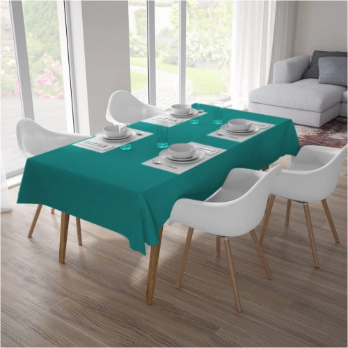 Obrus Gotowy PANAMA 6100 Turkusowa Na Wymiar