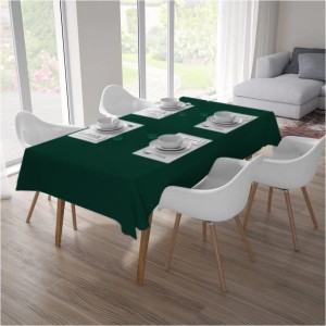 Obrus Gotowy PANAMA 6708 Zieleń Butelkowa Na Wymiar