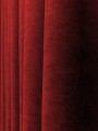 Zasłona Gotowa na Wymiar Velvet Milan Czerwony przelotki taśma