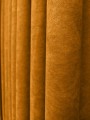 Zasłona Gotowa na Wymiar Velvet Milan Musztarda przelotki taśma