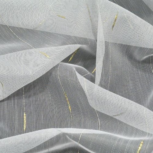 Firana Gotowa Na Wymiar Markizeta Deszczyk Złoty Taśma Przelotki