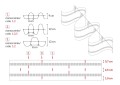 System WAVE Czarny Komplet/Zestaw Taśma Sznurek Obrotowy 6cm  Agrafki