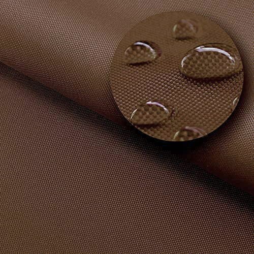 Materiał wodoodporny PCV Oxford Brązowy Ogród