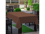 Obrus Wodoodporny PCV Oxford Brązowy Ogród