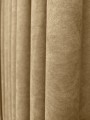 Zasłona Gotowa na Wymiar Velvet Milan Beżowy przelotki taśma