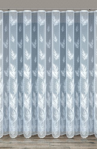 Firana Żakardowa 357970 Biała Na Metry wys: 250cm