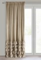 Zasłona gotowa CARLI na taśmie Velvet 140x250 Ciemny Beż