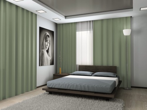 Zasłona Na Wymiar Blackout 147 Khaki Szer.: 145 cm