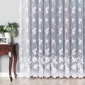 Firana Żakardowa 023025 Biała Na Metry wys:230CM