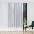 Firana Żakardowa 023419 Biała  wys: 250 cm Na Metry