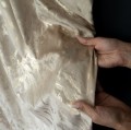 Tkanina Zasłonowa LUMINA Velvet Ciemny Beż Szer: 280cm