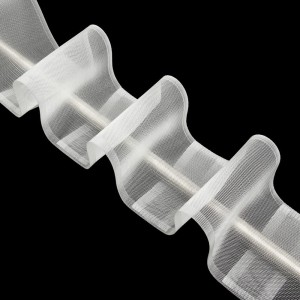 Taśma Tunelowa PLASTIKOWA Z KIESZENIAMI 10 CM 1:2  ROLKA 50M