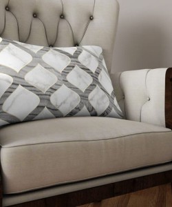 Poszewka Na Poduszkę Szare Wzory