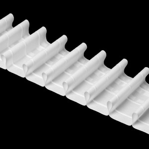 Taśma Marszcząca OŁÓWEK Z BIAŁYM OPLOTEM 10 CM 1:2,5  