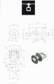 Ślizgi na sznurku do systemu WAVE co 6 cm czarne nieobrotowe (Rolka 50 mb)