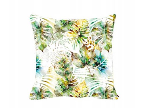 Poszewka Wodoodporna Na Poduszkę Malowana Monstera