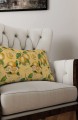 Poszewka Dekoracyjna Na Poduszkę Cytryny