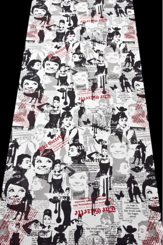 Tkanina Zasłonowa  Audrey Hepburn Szer:280 cm