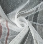 Tkanina Zasłonowa 50382 PASY  Pudrowy Róż szer. 300 cm