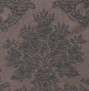 Tkanina Zasłonowa RUYA Brązowa Szer: 140 cm