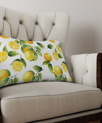 Poszewka Dekoracyjna Na Poduszkę LEMON GARDEN