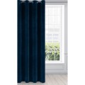 Zasłona Gotowa na Wymiar Welur 25 Navy Blue