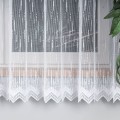 Firana Żakardowa 000146 Biała  wys: 180 cm Na Metry   