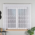 Firana Żakardowa 639040 Biała  wys: 150 cm Na Metry