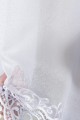 Firana Markizeta z GIPIURĄ MARINA Biała wys: 180 cm  Na Metry