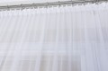 Firana Gotowa Markizeta z Gipiurą MARINA  Biała Taśma Marszcząca  wys. max 185 cm  Na Wymiar