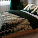 TROPICANA Komplet pościeli z bawełny satynowej  160x200 cm