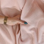 Tkanina Materiał MOLLY  Pudrowy Róż  004  szer: 300 cm